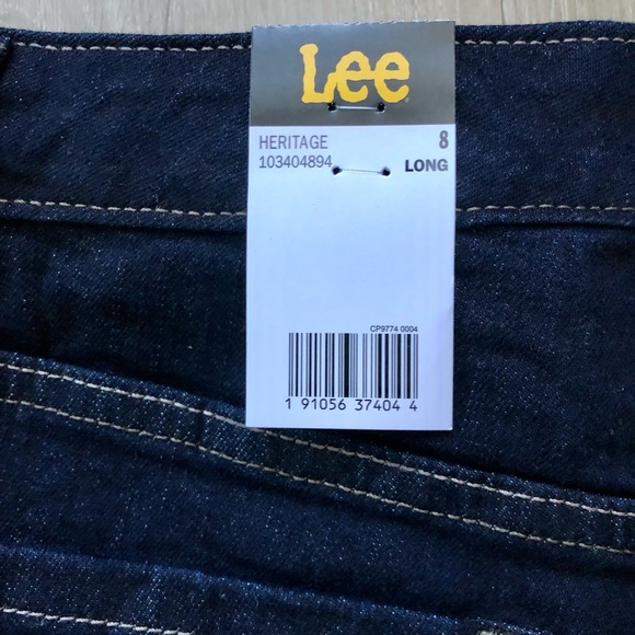 (Unavailable) Lee Denim Jeans, 8L, NWT - Picture 6 of 15